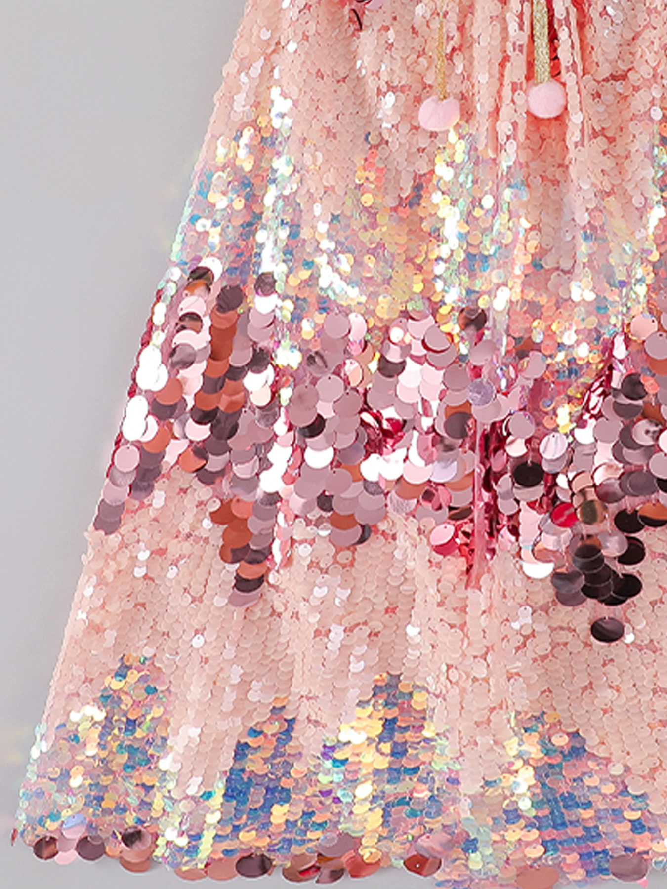 Pyjama Avec Cape En Tulle Et Paillettes Pour Fille 'Elsa' Manches Courtes FROZEN - Blanc - Kiabi