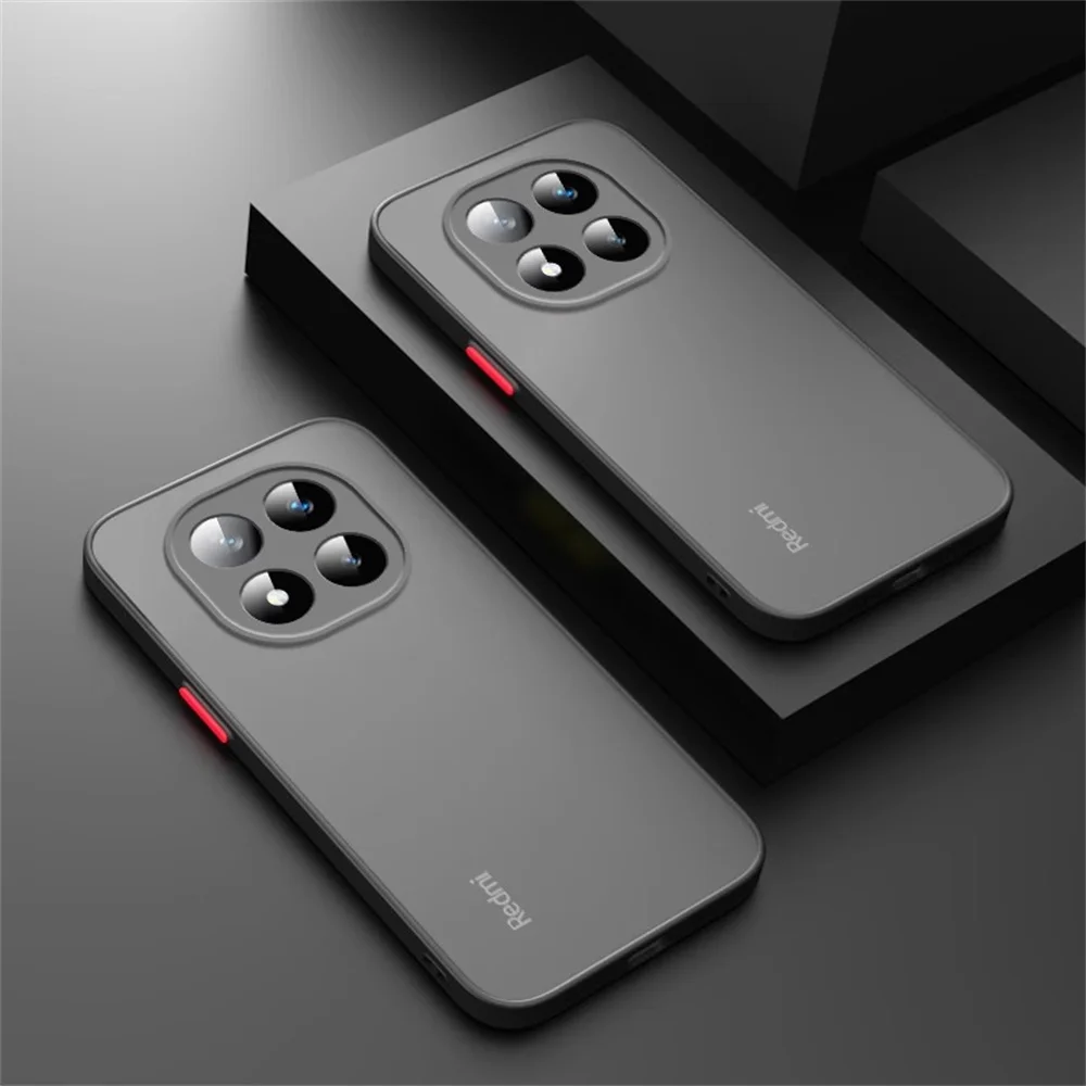 Shockproof Armor Matte Phone Case with 5G Cover Compatibility