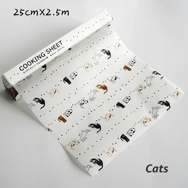 Enhance your Baking with Non-Stick Parchment Paper Roll - Cartoon Design