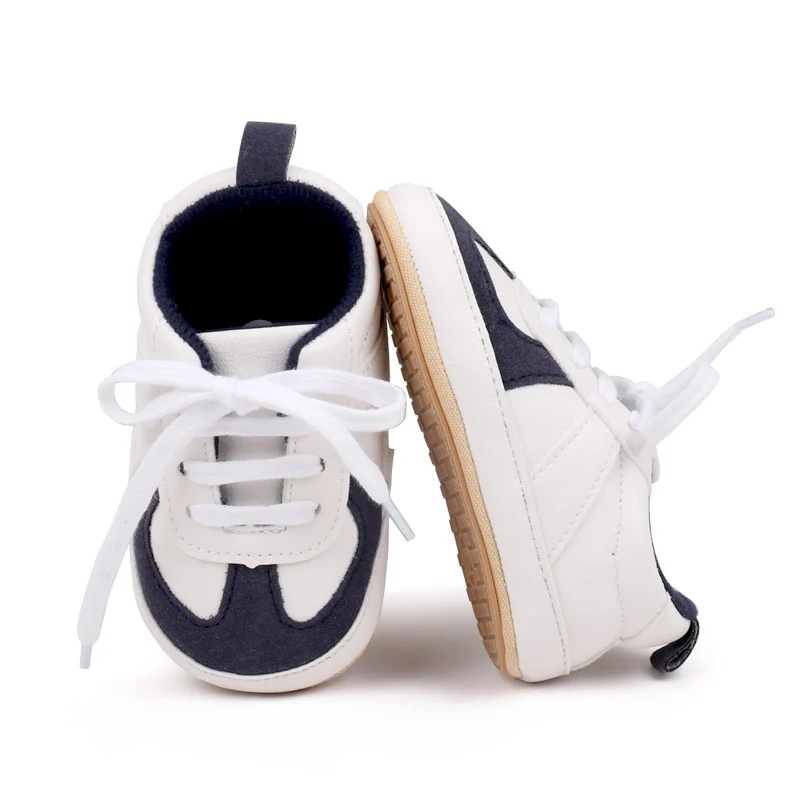 Baby Shoes Soft PU TPR Sole Anti-slip Toddler Prewalking Sneaker Outdoor Sport Shoe Spring and Autumn Style 2024 Fashion BJZ3215 5
