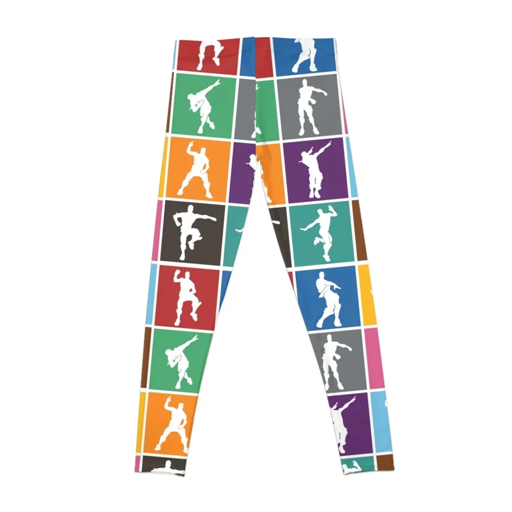 Battle Royale Victory Dance Rainbow lattice Funny Leggings push up tights for Women sports leggings woman gym