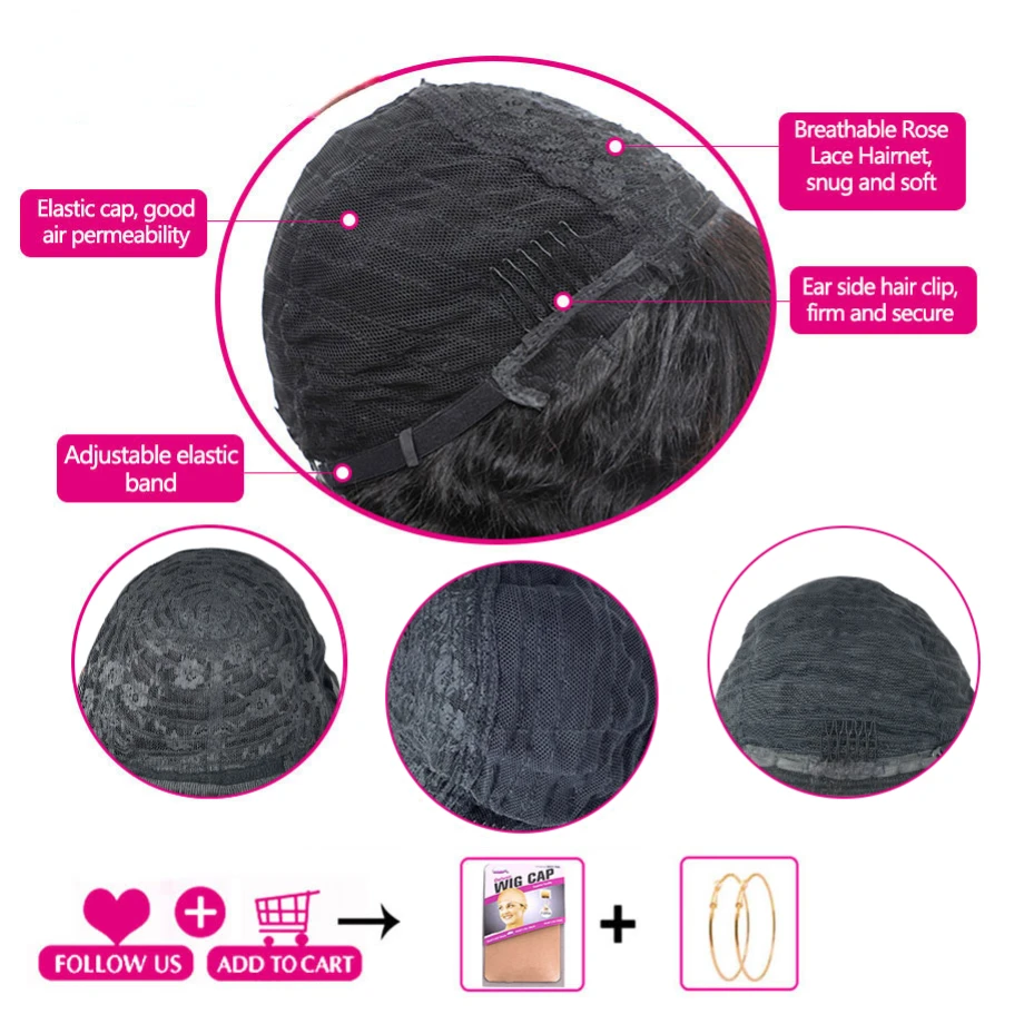 Bangs Wig Afro Kinky Curly Human Hair Wigs For Black Women Classical 4B 4C African Hairstyle 180% 220% Fluffy Bouncy Curls Sale