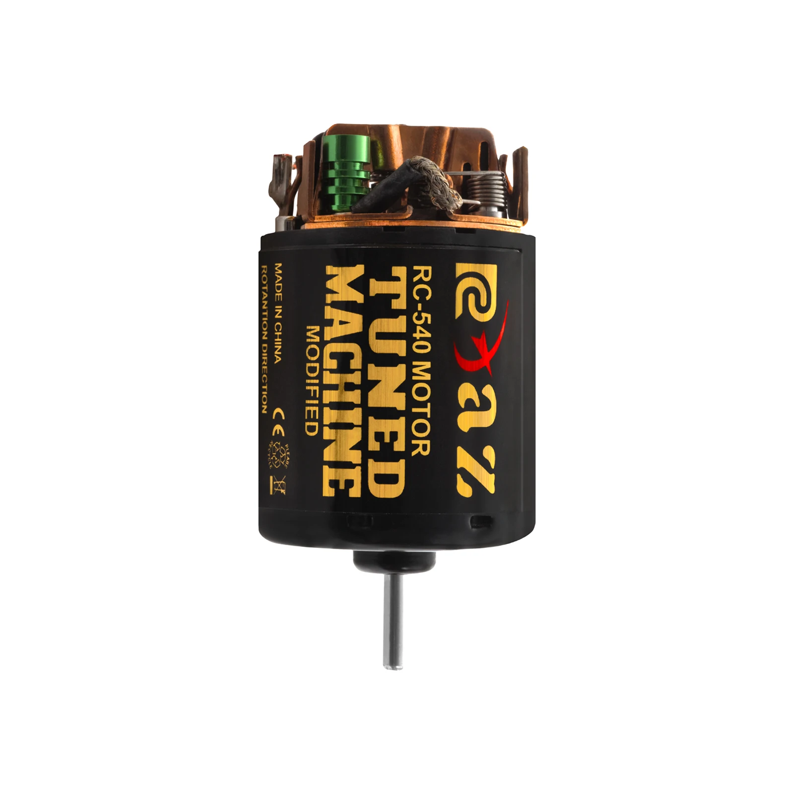 Détail du rotor et des balais du moteur RC haute performance 80T 55T 45T 35T 21T 13T pour voiture radiocommandée