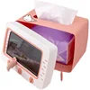 Cute Plastic Tissue Box Home Multifunctional Kawaii Desktop TV Tissue Box Case Simple Creative Storage Napkin Holder Paper Tray 4