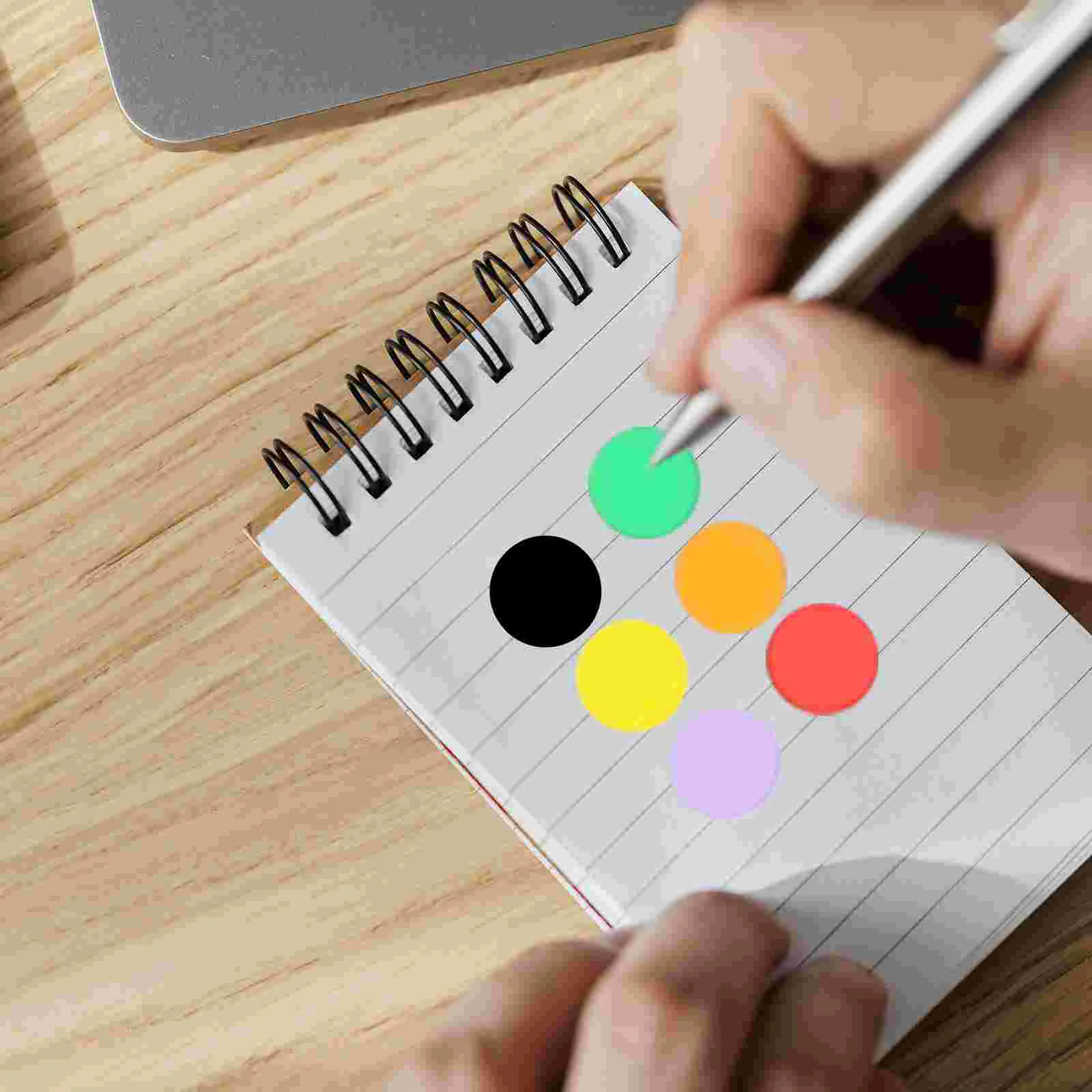 

18 Sheets of Classified Small Dot Label Stickers for Marking (Random Color)