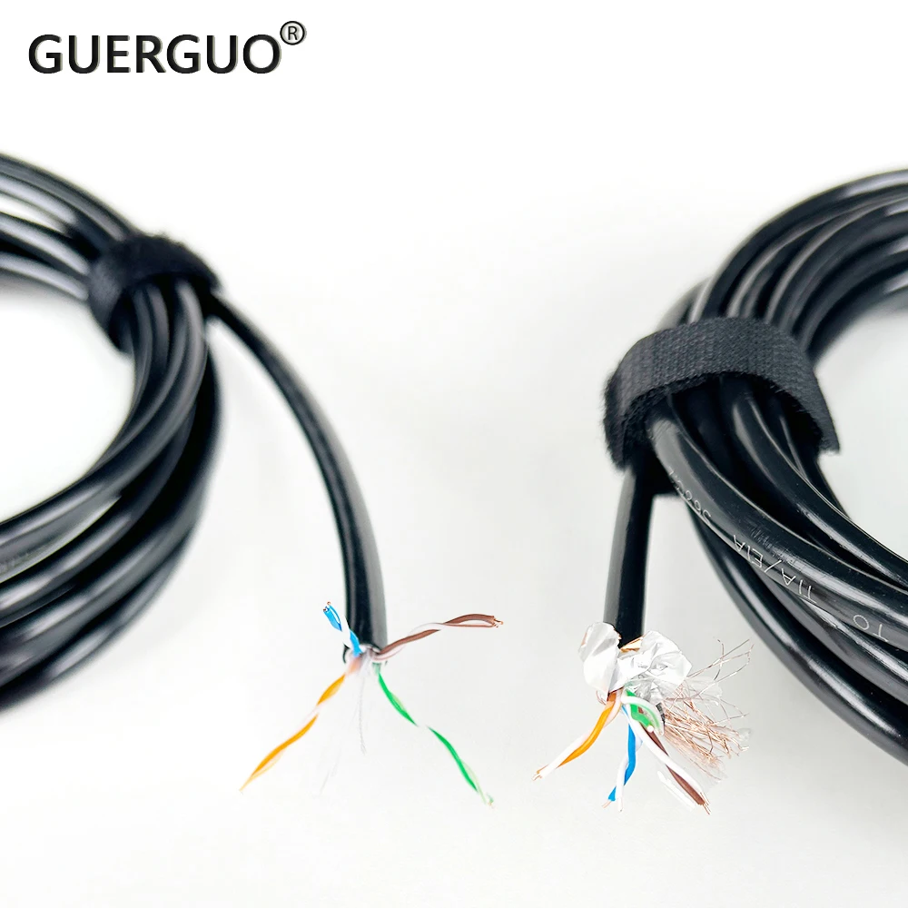 1Pc 0.3M-100M Cat5/Cat6 Prolunga Ethernet Cavo Utp/Stp/Sftp Cavo Di Rete Lan Non Schermato/Schermato Per Interni Ed Esterni