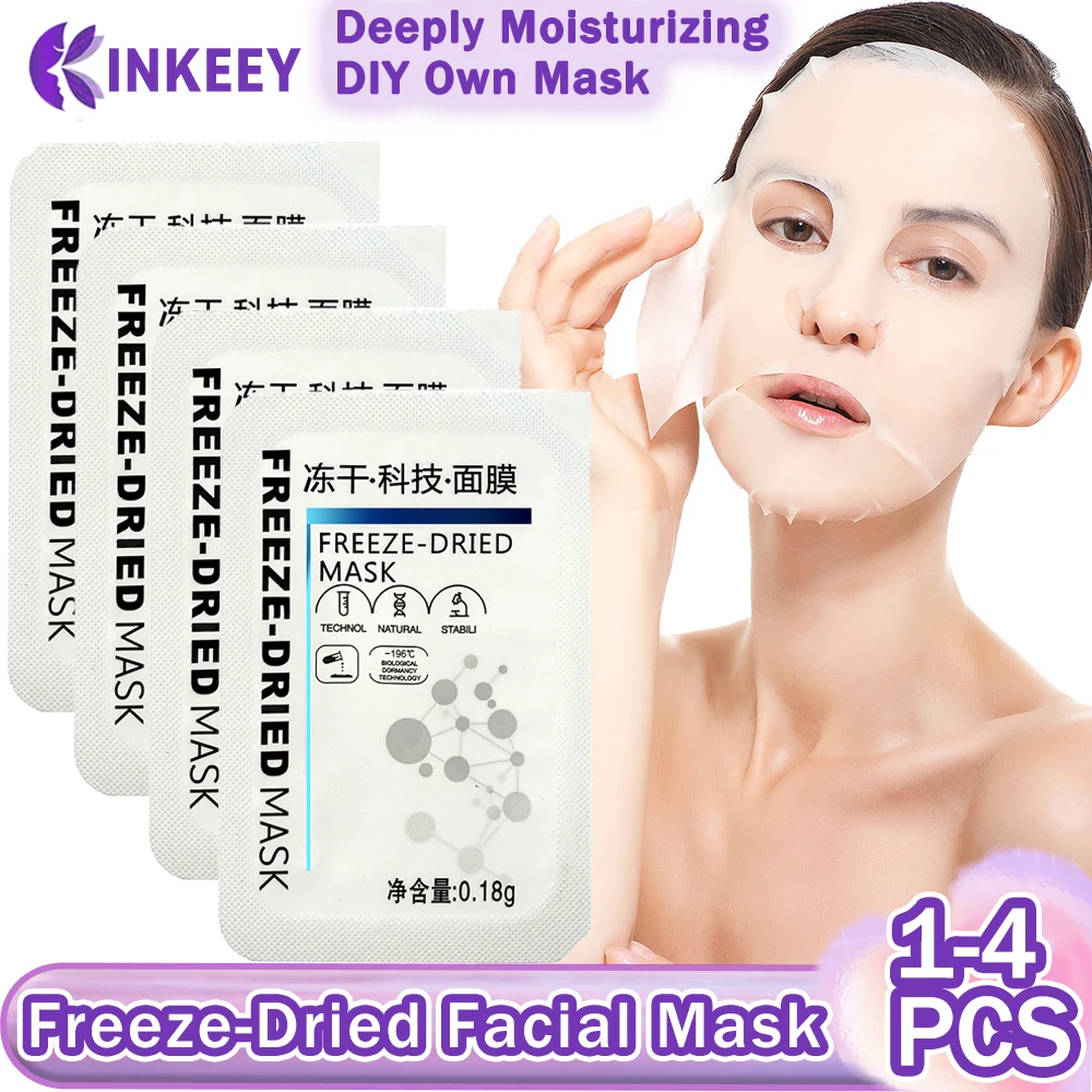 Freeze Dried Facial Mask Moisturizing Oil Control Anti Aging Whitening