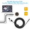 Endoscope 0.3MP Endoscope 3 in 1 Endoscope with Adjustable LEDs 1 meter 1/6" CMOS Lens Diameter 7.0MM Endoscope IP67 waterproof 4