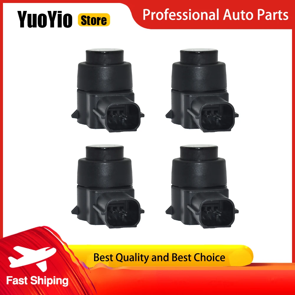 

YuoYio 4PCS New PDC Parking Assist Sensor Bumper Backup Parking Reversing Radar 0263003906 For Cadillac Buick Chevrolet GMC