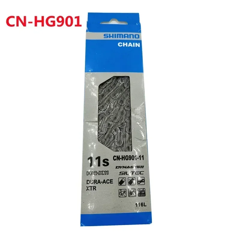 시마노 HG 시리즈 8 9 10 11 12단 자전거 체인 HG40 HG54 HG95 116링크 내구성 있는 녹 방지 MTB 로드 바이크 부품용