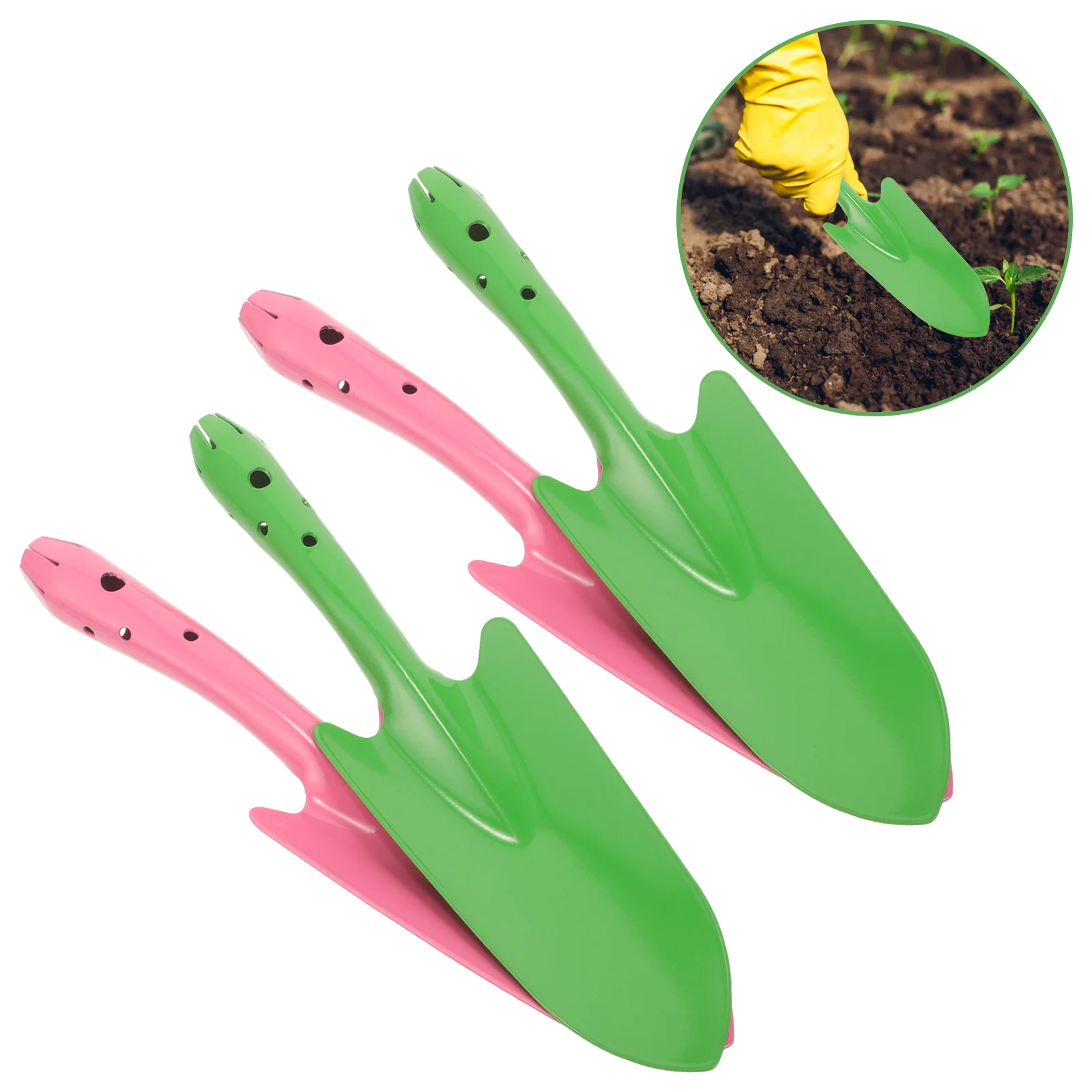 

4 шт. мини-инструмент для посадки, лопатка для овощей и садоводства, подарки для садоводства