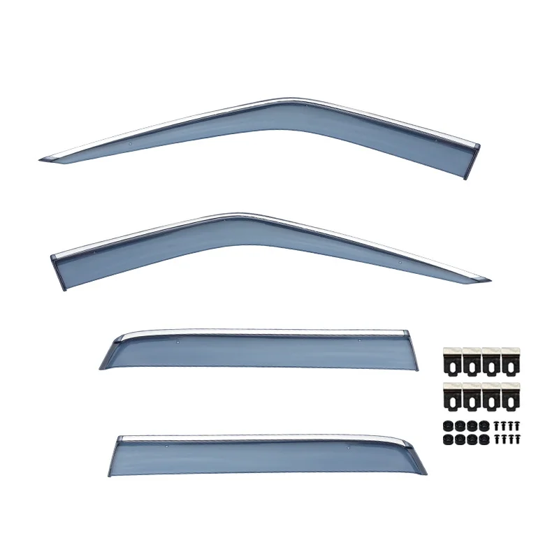 For Land Rover Range Rover Sport L320 2004-2013 Window Visor Vent Shades Ventvisor Wind Deflectors Visors Rain Guard Shade Visor