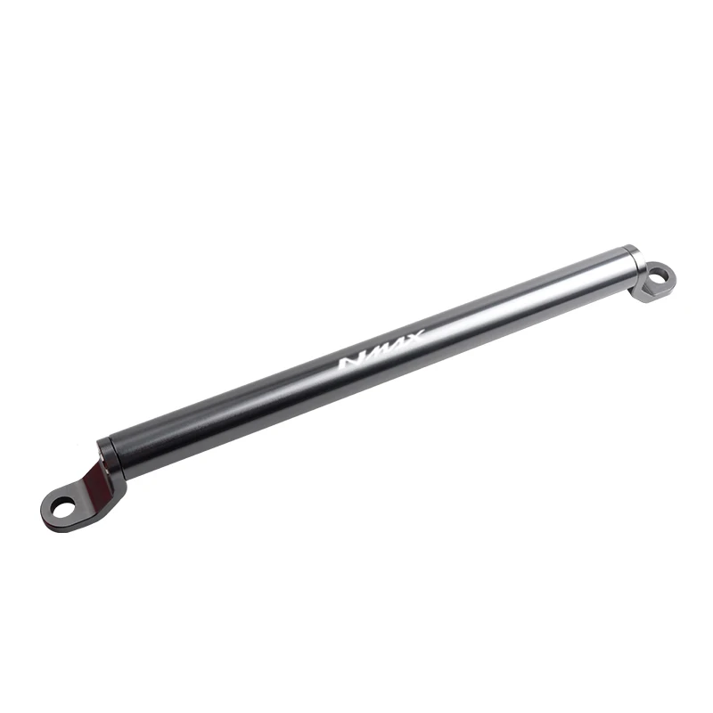 Barre D'Équilibre Moto Qiilu Alliage Aluminium CNC - Renfort Guidon Transversale Stabilité Haute Vitesse (Noir)