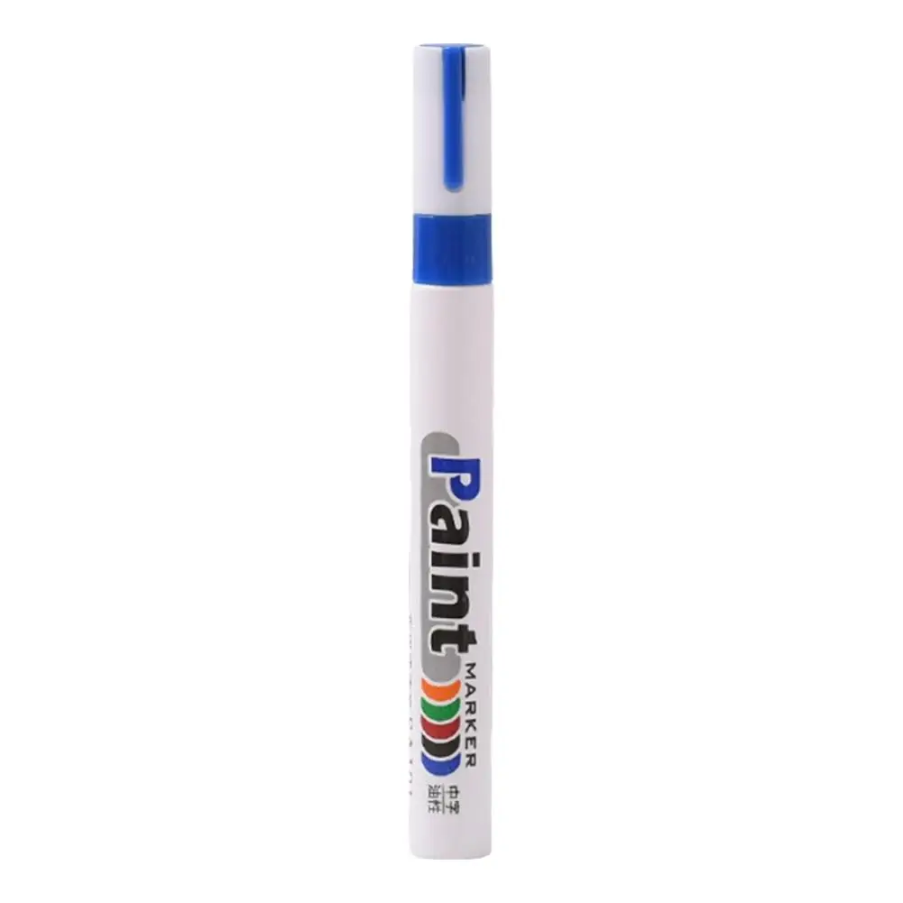 Paint Pen Waterproof Cars Wheel Tire Oily Mark Pen Paint Tyre Quick Marker Dry Graffiti Auto DIY Marker Rubber M2U1