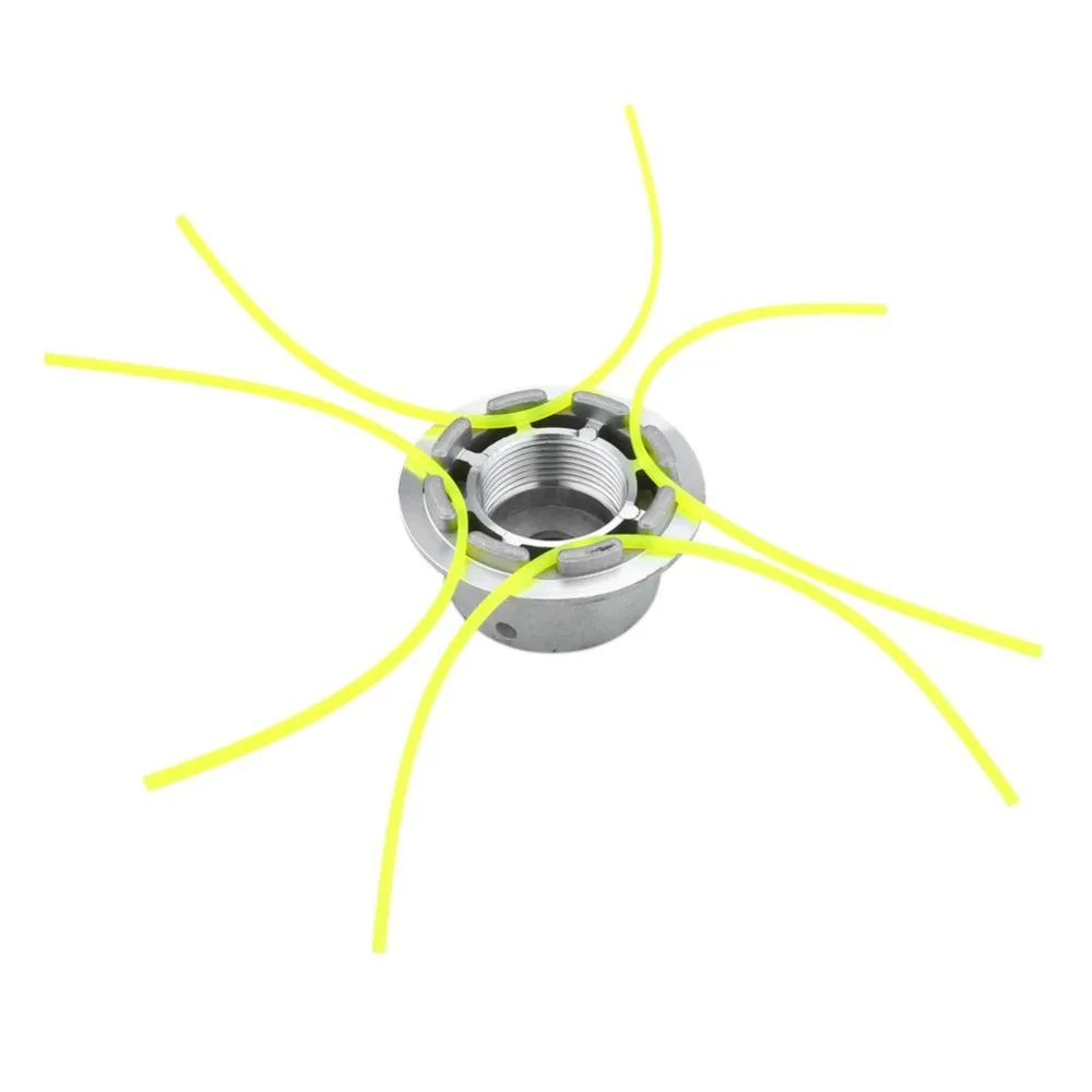 Grass Trimmer Head Universal Aluminum With 4 Lines Brush Cutter Head