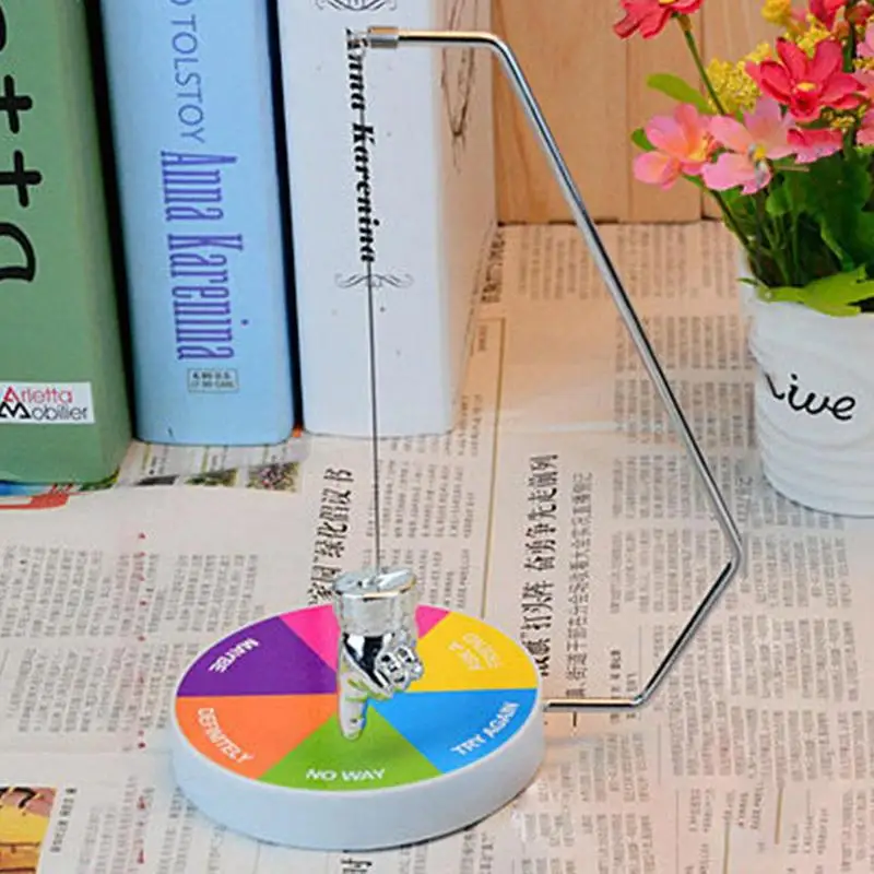 Novelty Magnetic Decision Maker Swinging Pendulum Swing Ball Desk Game For Kids Adults Home Office Desktop Decorative Gifts images - 6