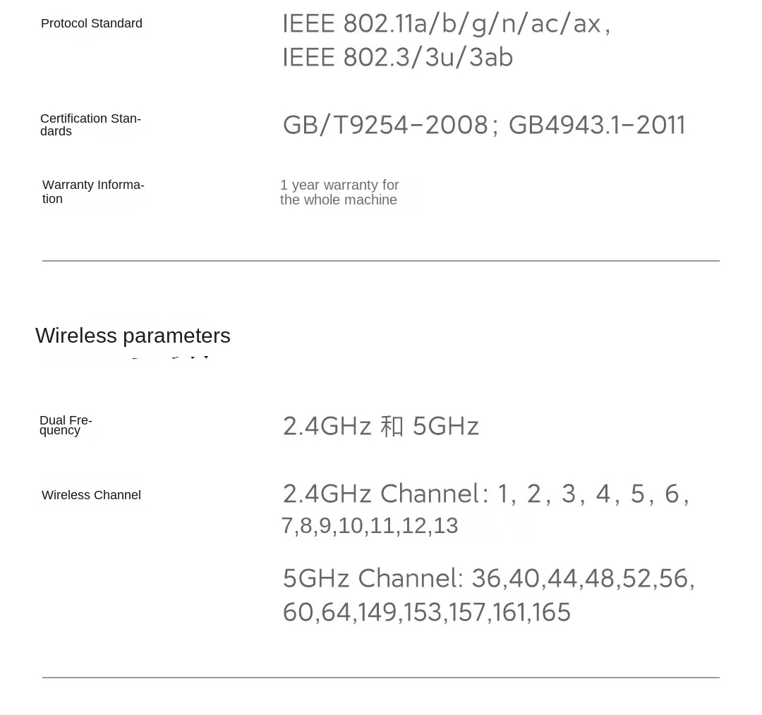 NWE Xiaomi Mijia Redmi AX5400 Wifi Router Mesh System WiFi6 Rro 160MHz 4K Mesh Repeater External Amplifier Work With Mijia App