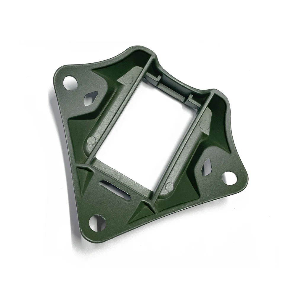 Tactics Helmet NVG Mount Shroud with 3-Hole, Aluminum Alloy Sports Camera Holder