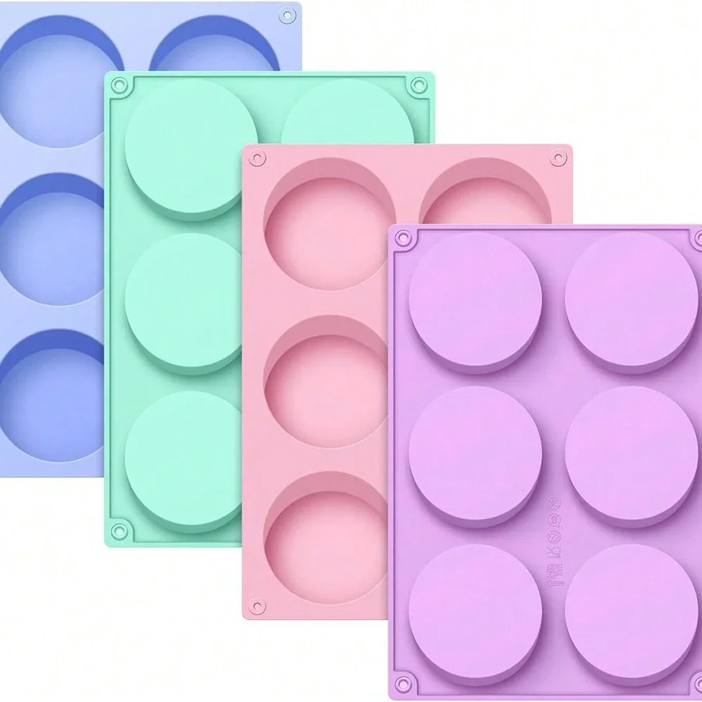 Silicone High-Temperature Resistant Round Baking Mold for Donuts, Cakes, and Pastries
