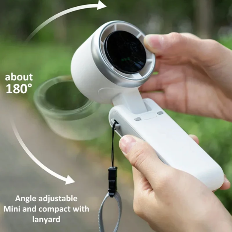 Portable USB Rechargeable Handheld Mini Fan