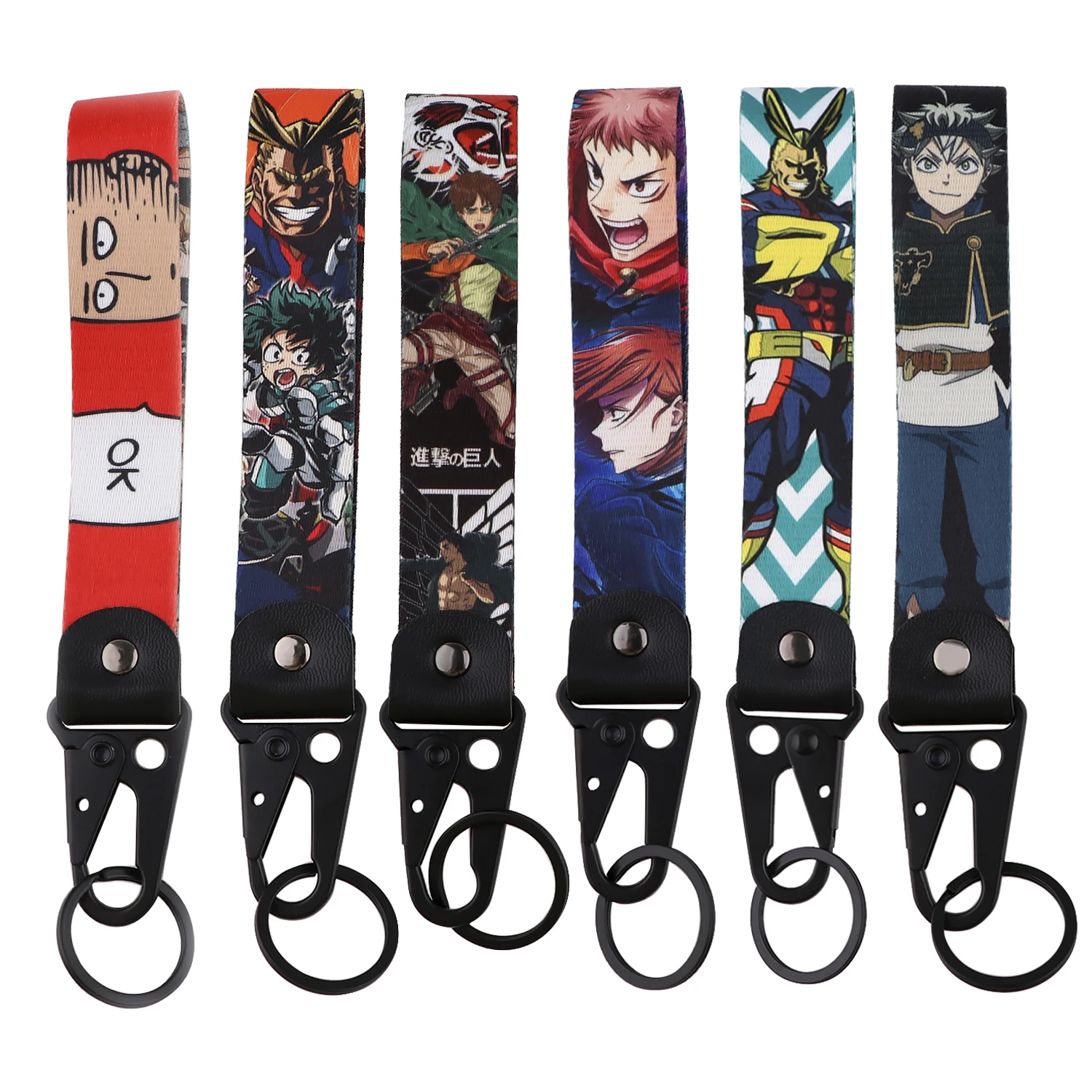 

Key Tags Keychain for Car Motorcycles Japanese Anime Keyring Men Women Holder Fashion Jewelry Accessories Gift