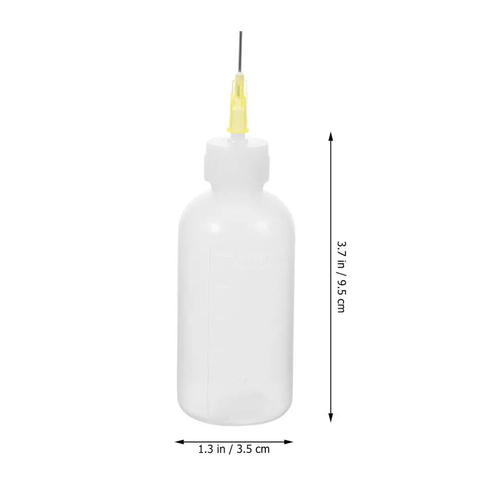 5pcs 50ml Pointed Bottle Liquid Squeeze Bottles Pottery Glaze Bottle Needle Tip Squeeze Bottles Ceramic Tool Glue for Mud syrup dispenser jam squeeze bottles condiment bottles pottery mud bottle