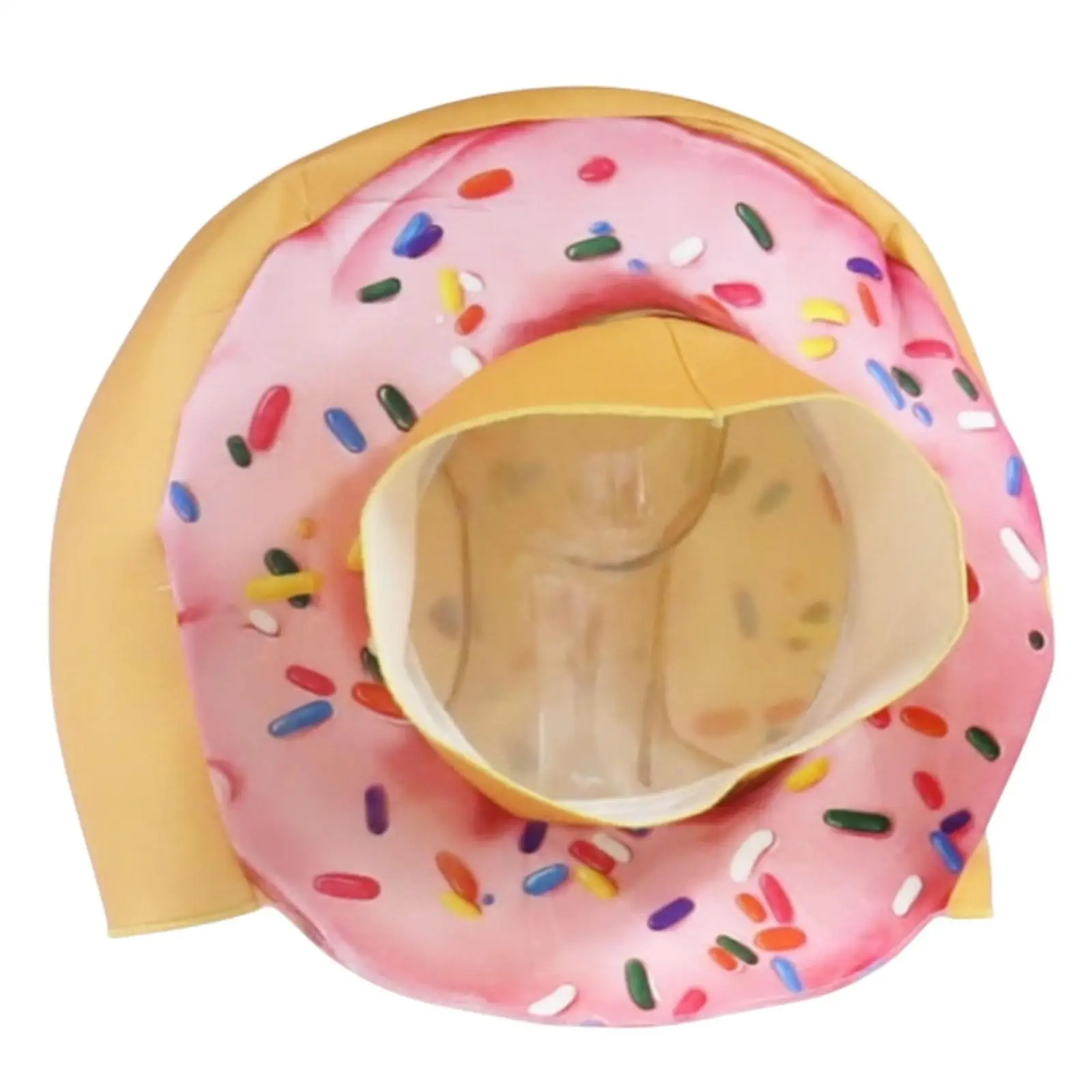 Donut Hat Cosplay Unique Costume Hat for Carnival Stage Performance Birthday