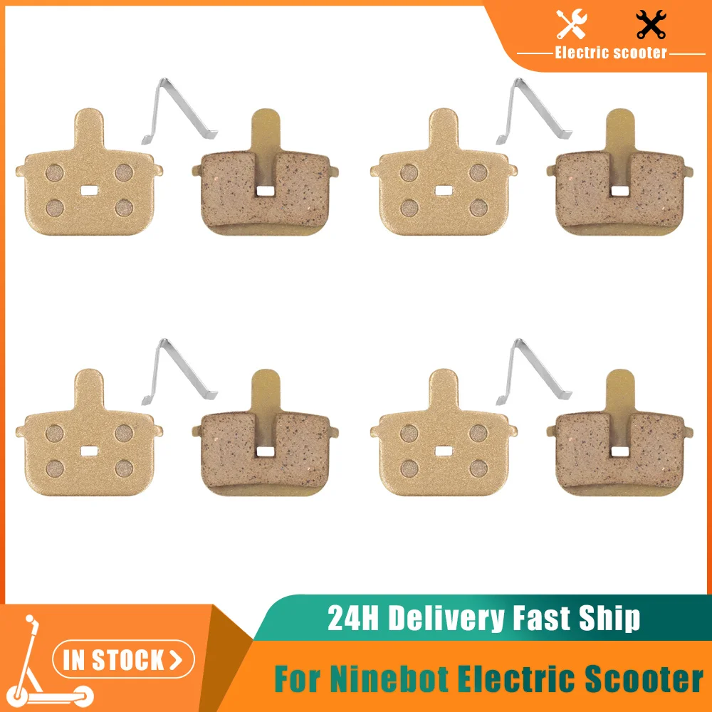 1/4/6Pairs Disc Brake Pads For Ninebot by Segway Max G3 G3D G3E GT3 Electric Scooter Disc Brake Calipers Scooter Accessories
