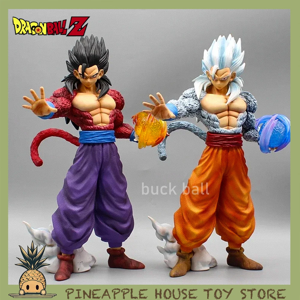 

28cm Dragon Ball Figurine Son Gohan Gt Anime Figure Super Saiyan 4 Ssj4 Pvc Statue Model Doll Collectible Decoration Toy Gifts