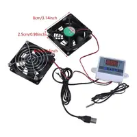 MXLC 2.5W Fabricant d'armoires USB silencieuses avec thermostat réglable Fan refroidissement calandre pour le théâtre à 6