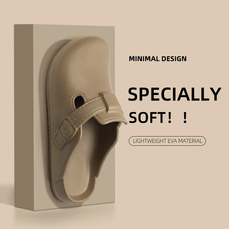 Men's Summer Boken Shoes Casual Fashionable Outdoor Anti-slip Beach Fishing Baotou Cool Slippers