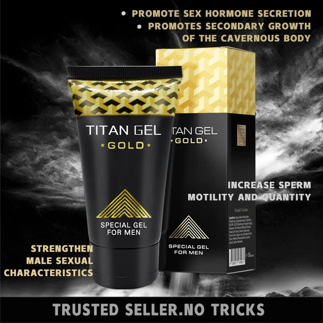 Russian Titan Gel Titan Ge for Male External Use Thickening Adult Supplies  - AliExpress