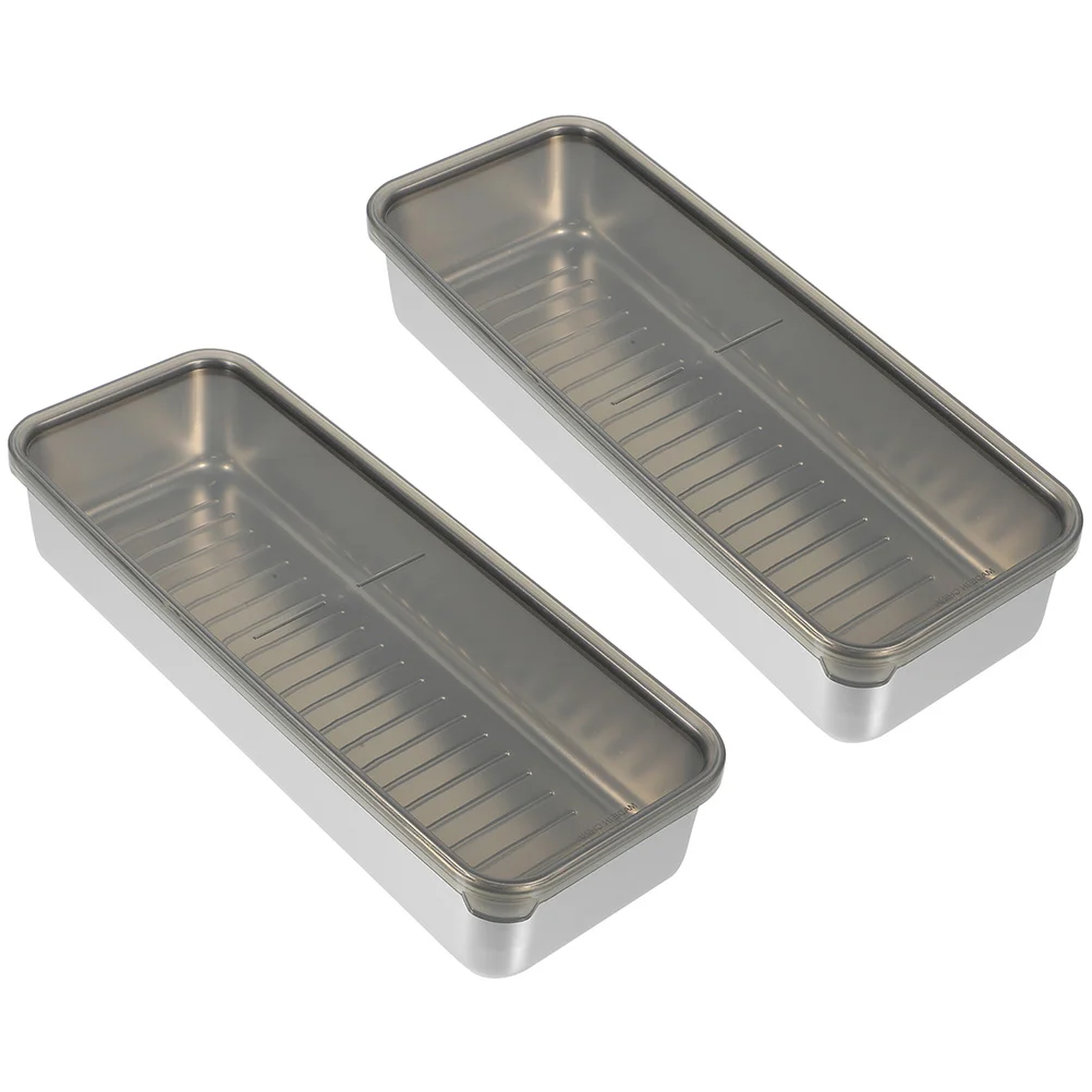 

Reusable Freezer Holders Bacon Saver Container Food Storage Cases Fresh Keeping Lunch Containers for Outdoor Conure