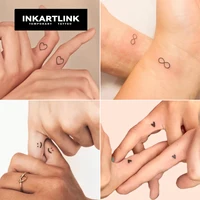 Henna Finger Tattoo (18) Temporary Tattoo,Lasts To 15 Days New Technology Magic Waterproof Semi Permanent Sticker. 2