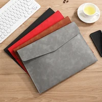 PU Leather A4 Document Bag, 7 Colors, File Folder for Office & Travel, Stylish Organizer 4