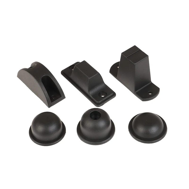 1Pcs Black Replacement Plastic Stud Luggage Feet Pads Baggage Stud Foot Feet Pads For All Suitcase Bags Luggage Stand Feet 2025