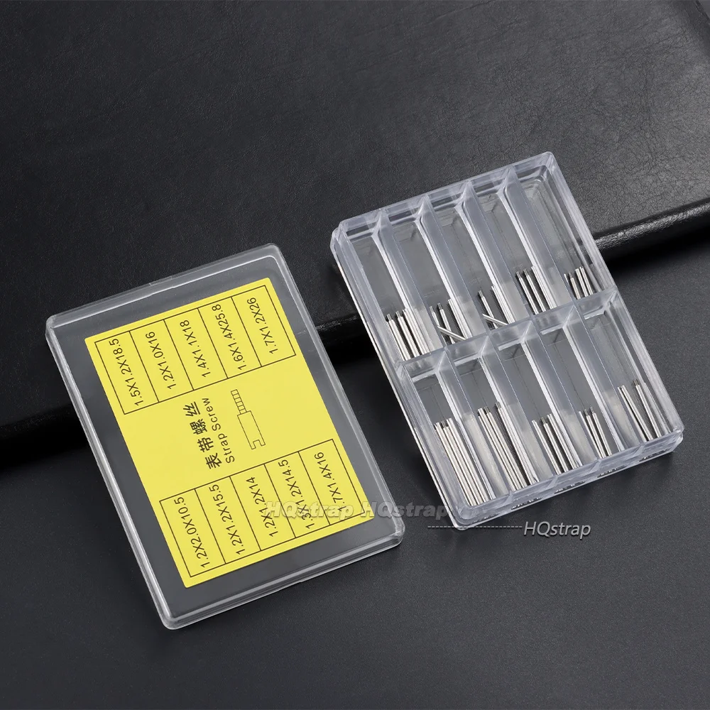 Stainless Steel Watch Band Repair Screw Kit (50/100 Pieces)