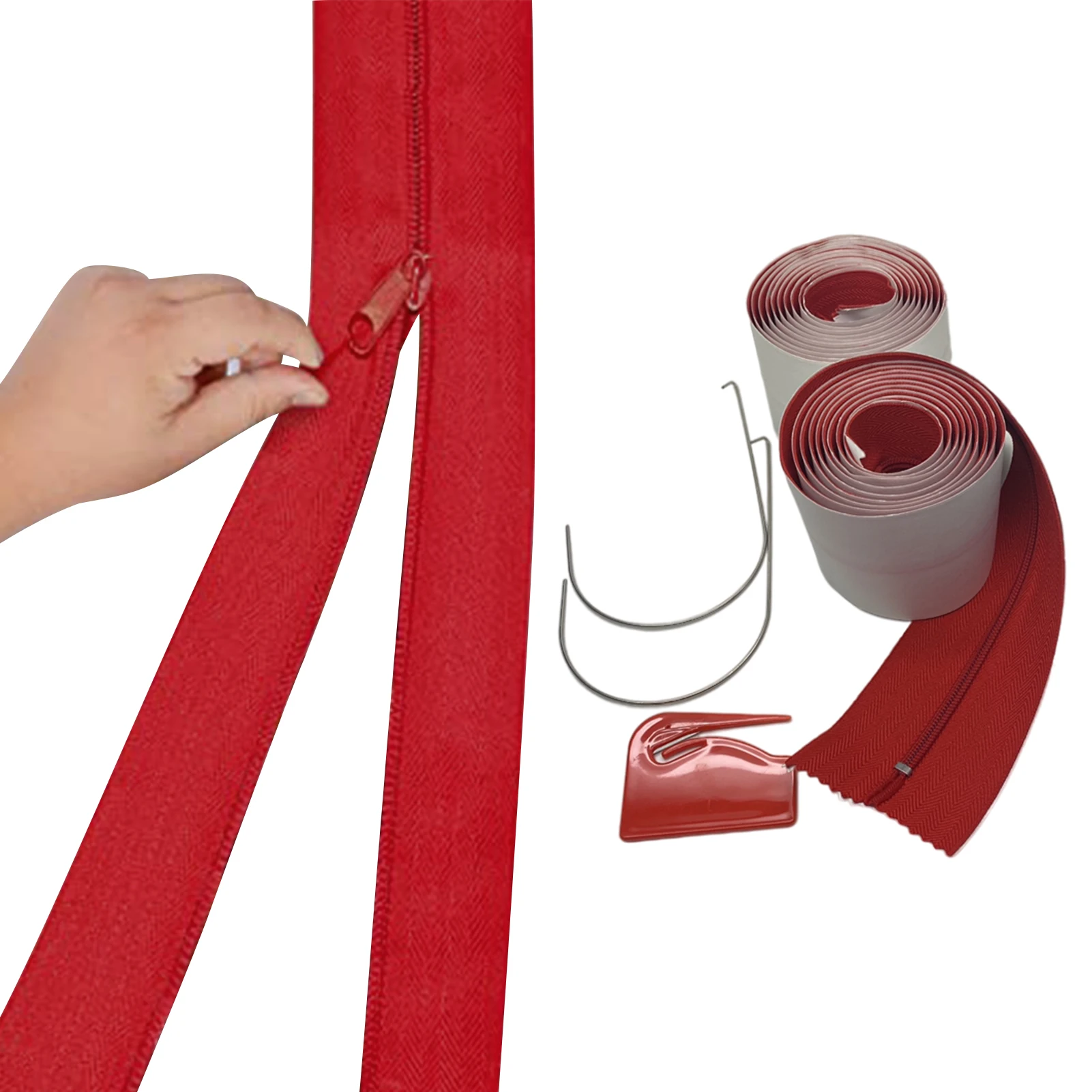 Heavy Duty Zipper Adhesive Zipper Tarp Heavy Duty Zipper 2 Pack