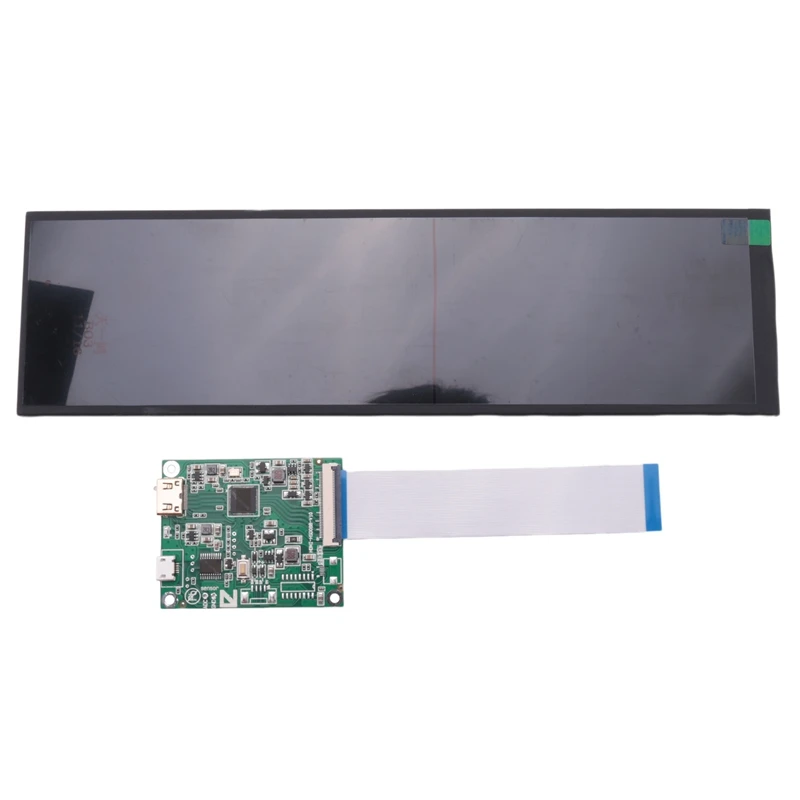 display-lcd-com-placa-de-motorista-interface-mipi-resolucao-1920x480-barra-de-brilho-600-88-hsd088ipw1-a00