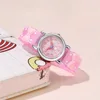 New Fashion Colorful Bow Cartoon Student Children's Watch Quartz Watch For Kids 4