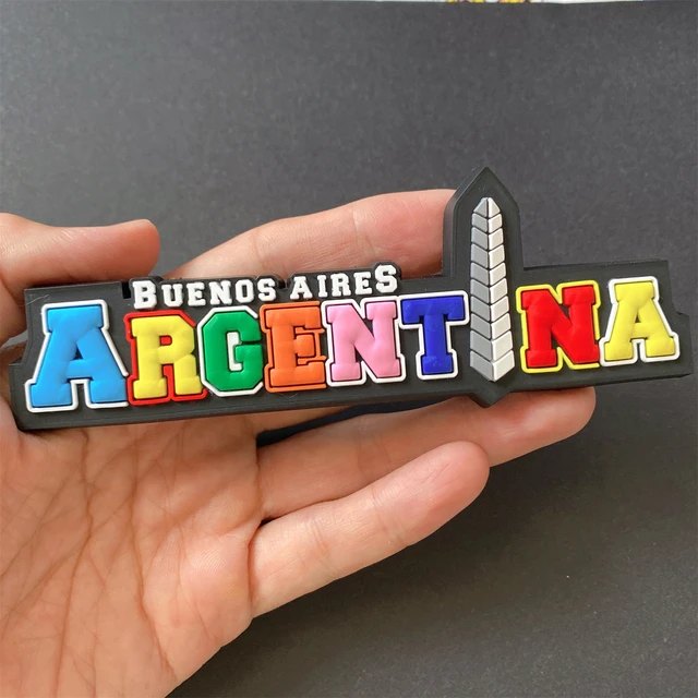 placa de Carro Alumínio de Sua Lembrança de Buenos Aires