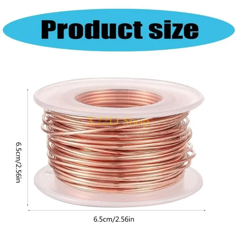 X22D 20m Electroculture Gardening Wire for Vegetable Growth Air Plant Holder Flexible Vegetable Growing Wire