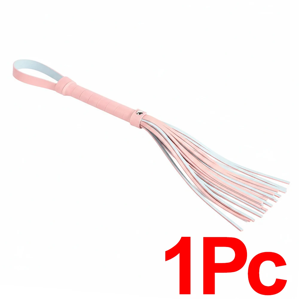 Horse Racing Training Practice PU Riding Crop Black Jockey Whip Horseback Riding Whip Adult Equestrian Crop Role Play Flogger