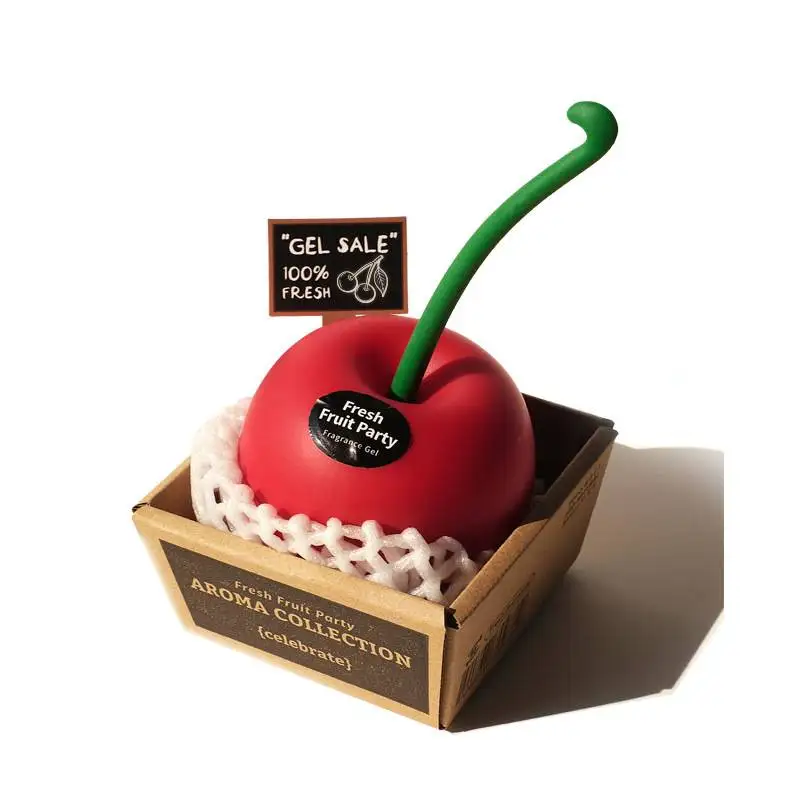 White Peach Oolong Incense Storage Box Fragrance Wardrobe Air Freshener Car Aromatherapy Cream Solid Car Ornaments