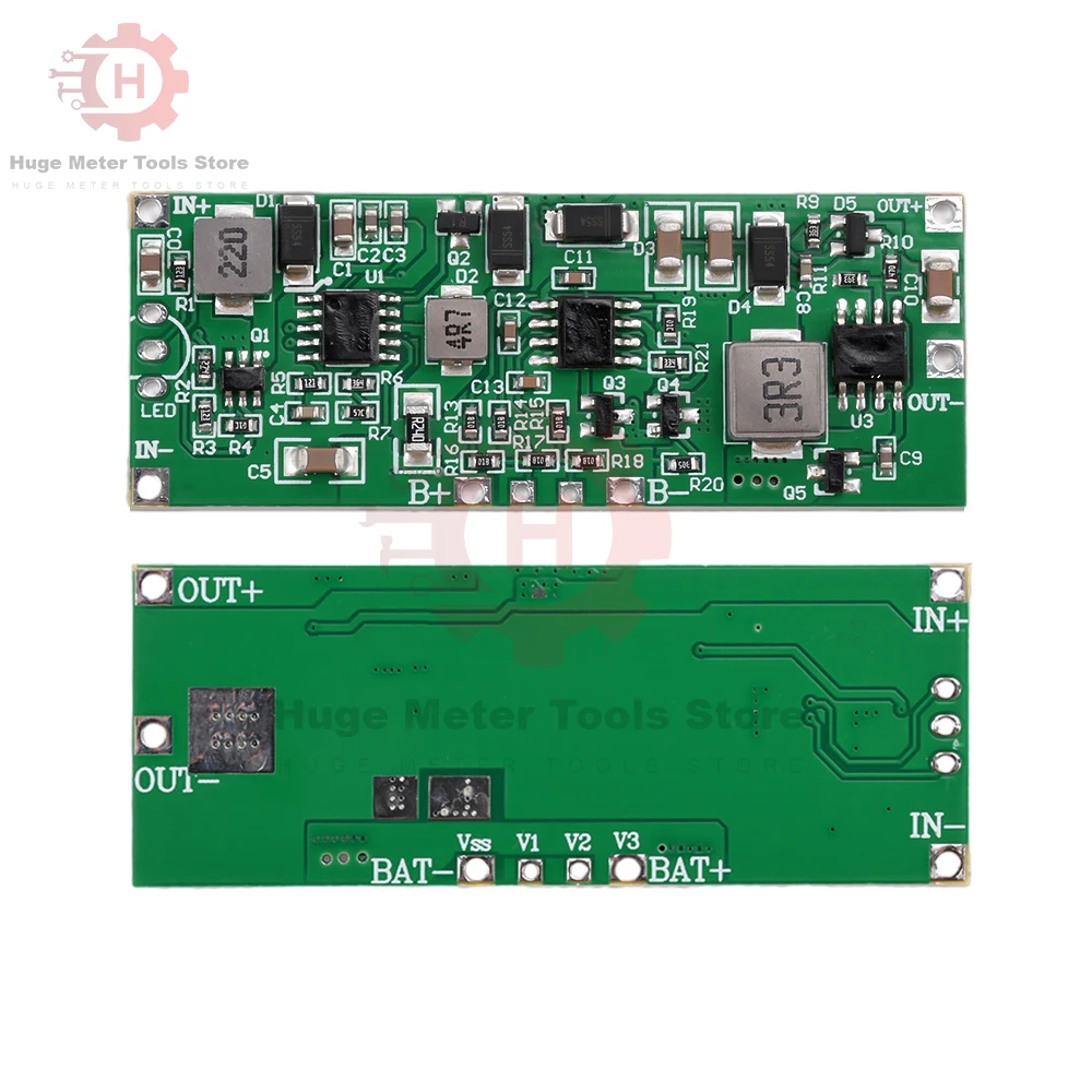DC12V 36W Uninterruptible Power Supply Fast Charging Module for 18650 Lithium Battery UPS Module Automatic Voltage Converter