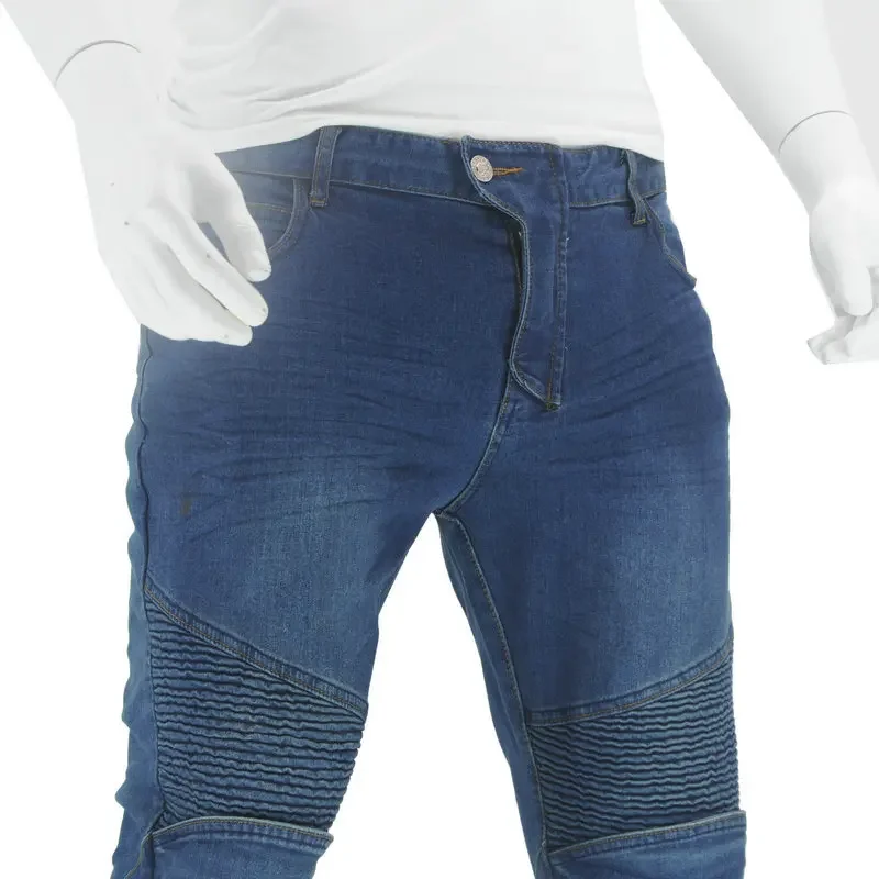 남성용 오토바이 라이딩 청바지, 야외 모토 청바지, 보호용 무릎 엉덩이 패드, 모토크로스 바지, 투어링 낙하 방지 바지, 보호 기어