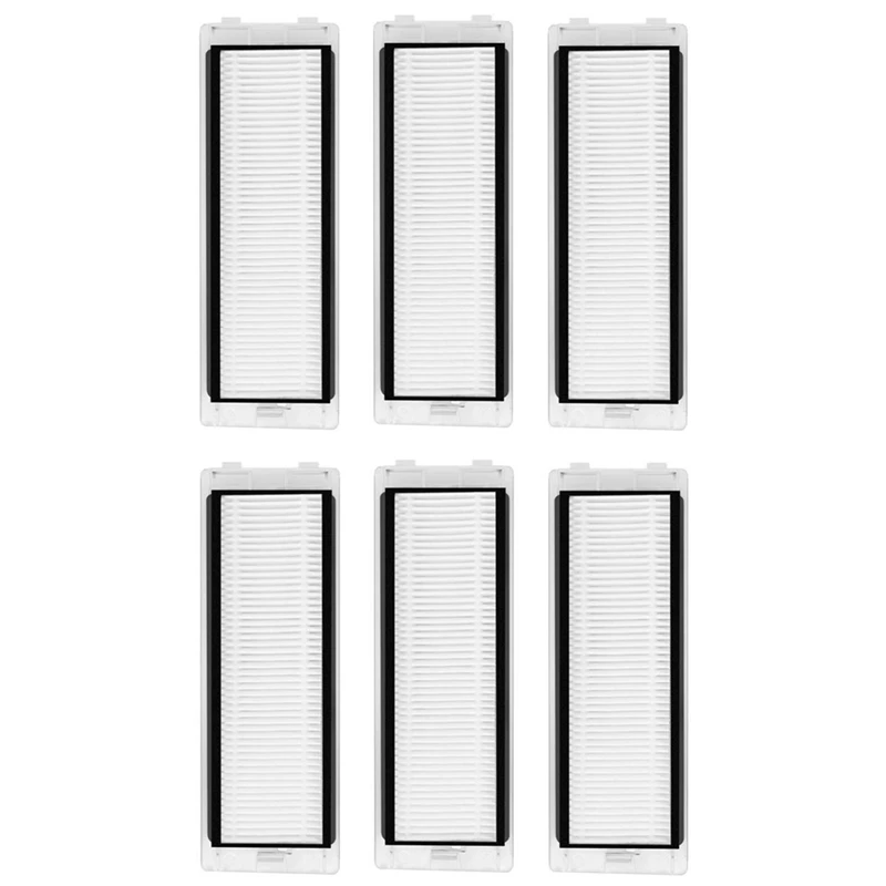 

6PCS Hepa Filter Replacement Parts For Roborock Q Revo/Roborock P10 A7400RR Vacuum Cleaner Replacement Spare Parts Accessories