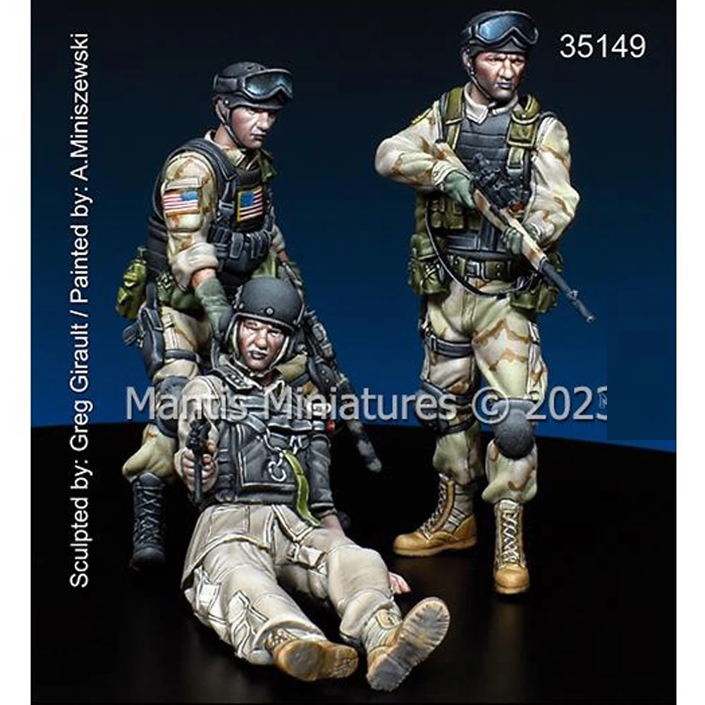 Kit Modello Figura In Resina 1:35 Non Assembliato Non Dipinto AA8X107