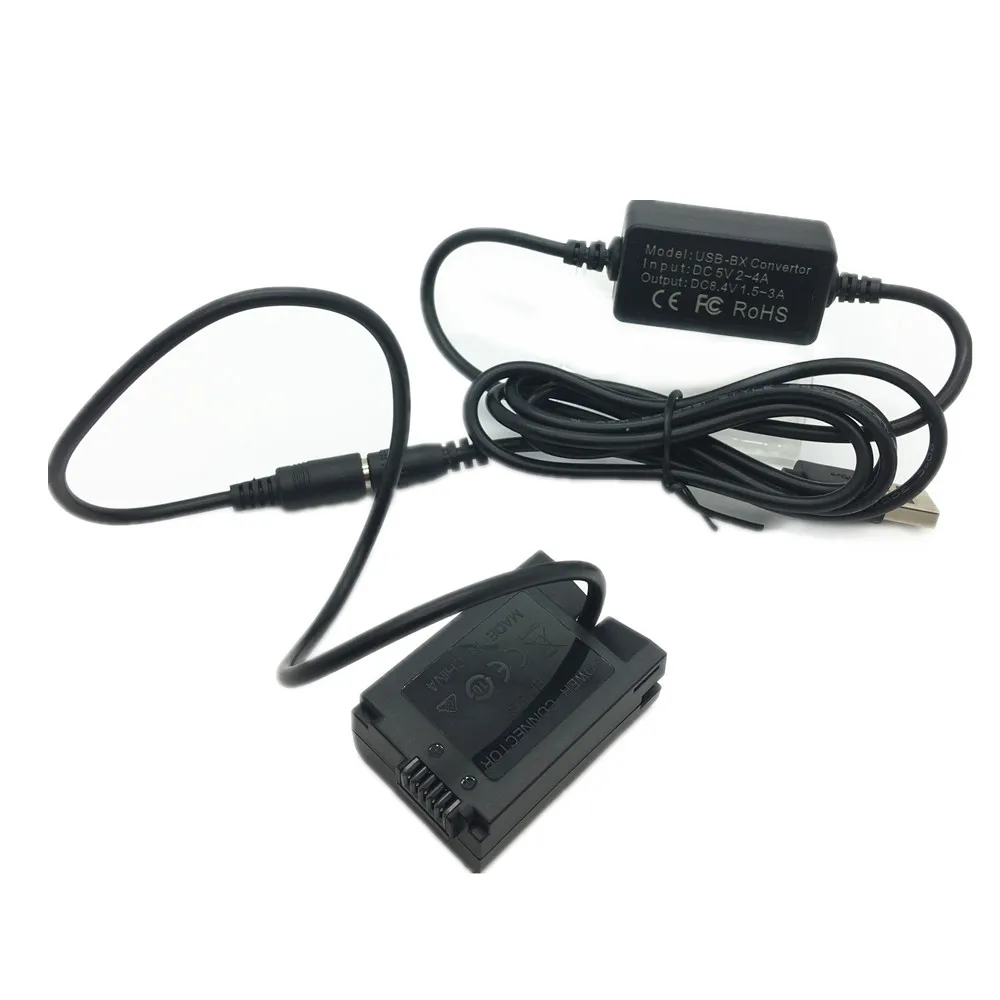 EN-EL25 Dummy Battery Coupler + Power Supply Adapter USB Type-C Charger Kit for Nikon ZFC Z50 Z30 Camera as EL25 ENEL25 EP-5G