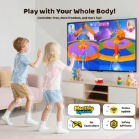 KINHANK MotionX Console de jeu vidéo pour enfants et familles mises à jour pour enfants jouet système de jeu actif activité physique intérieure 3